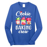 Cooking Lover Christmas Gnomes Cookie Baking Crew Pajamas Gift Long Sleeve Shirt