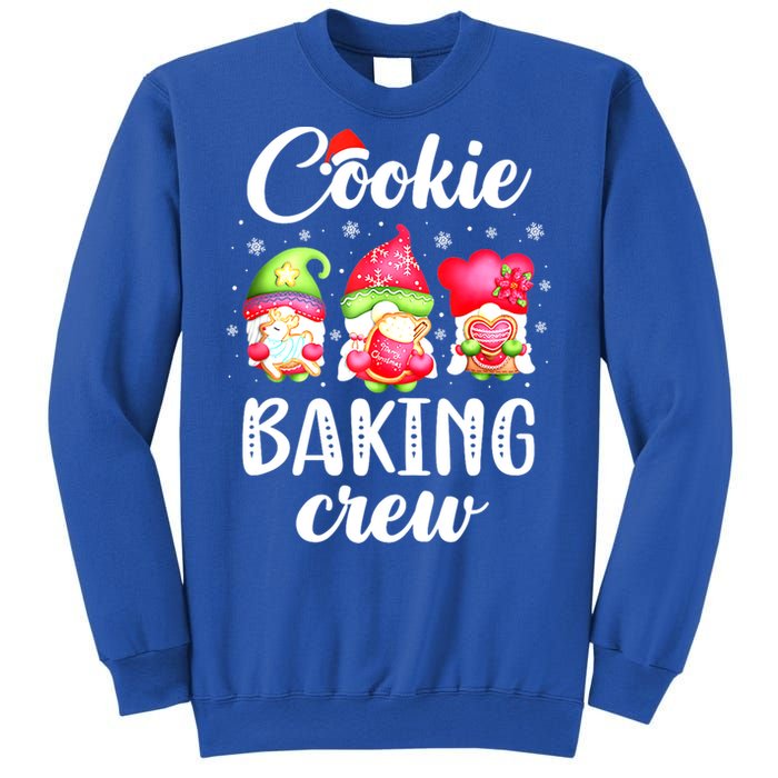 Cooking Lover Christmas Gnomes Cookie Baking Crew Pajamas Gift Sweatshirt