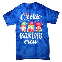 Cooking Lover Christmas Gnomes Cookie Baking Crew Pajamas Gift Tie-Dye T-Shirt