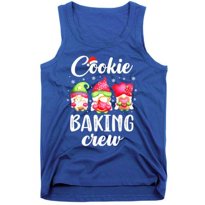 Cooking Lover Christmas Gnomes Cookie Baking Crew Pajamas Gift Tank Top