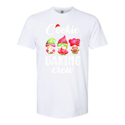 Cooking Lover Christmas Gnomes Cookie Baking Crew Pajamas Gift Softstyle CVC T-Shirt