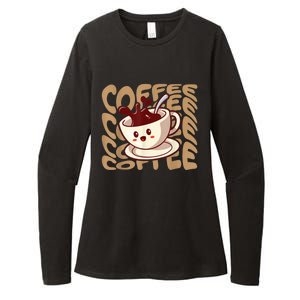 Coffee Lover Womens CVC Long Sleeve Shirt