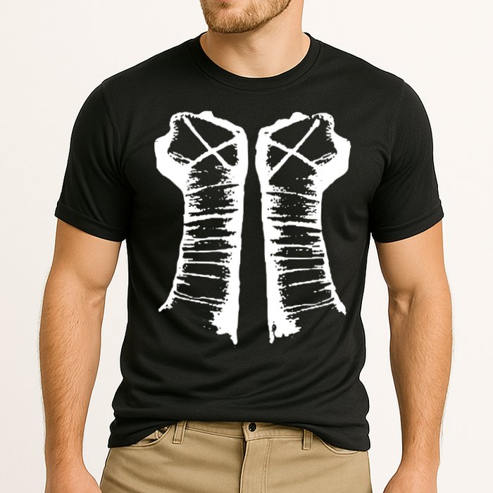 Chalk Line Cm Punk Fists Straight Edge Performance Shirt
