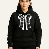 Chalk Line Cm Punk Fists Straight Edge Hoodie
