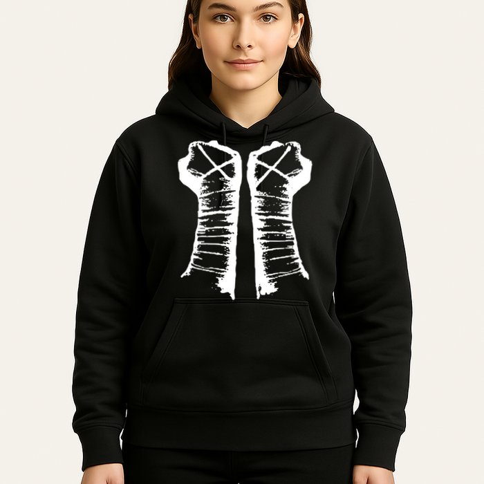 Chalk Line Cm Punk Fists Straight Edge Hoodie