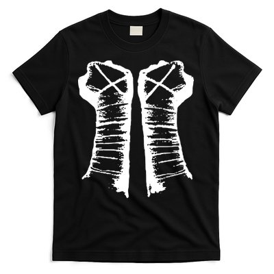 Chalk Line Cm Punk Fists Straight Edge T-Shirt