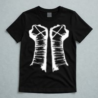 Chalk Line Cm Punk Fists Straight Edge T-Shirt