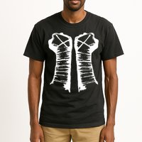Chalk Line Cm Punk Fists Straight Edge Tall T-Shirt
