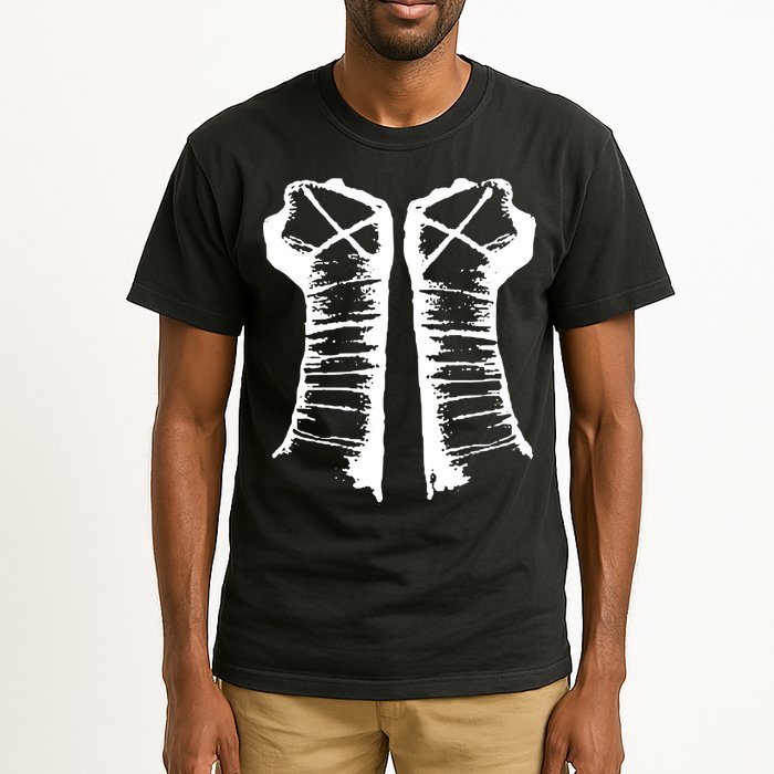 Chalk Line Cm Punk Fists Straight Edge Tall T-Shirt