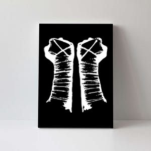 Chalk Line Cm Punk Fists Straight Edge Canvas