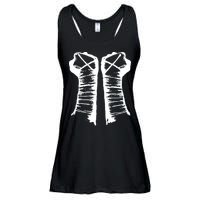 Chalk Line Cm Punk Fists Straight Edge Ladies Essential Flowy Tank