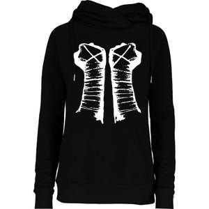 Chalk Line Cm Punk Fists Straight Edge Womens Funnel Neck Pullover Hood