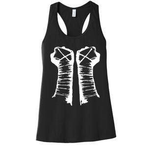 Chalk Line Cm Punk Fists Straight Edge Women's Racerback Tank