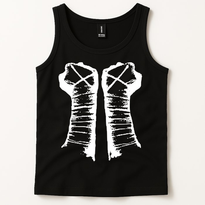 Chalk Line Cm Punk Fists Straight Edge Tank Top