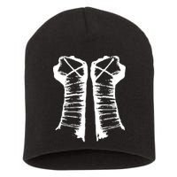 Chalk Line Cm Punk Fists Straight Edge Short Acrylic Beanie