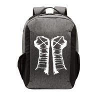 Chalk Line Cm Punk Fists Straight Edge Vector Backpack