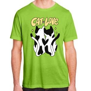 Cat Love Cute Gift Adult ChromaSoft Performance T-Shirt