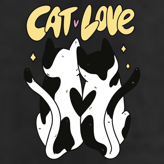 Cat Love Cute Gift 7 Panel Mesh Trucker Snapback Hat