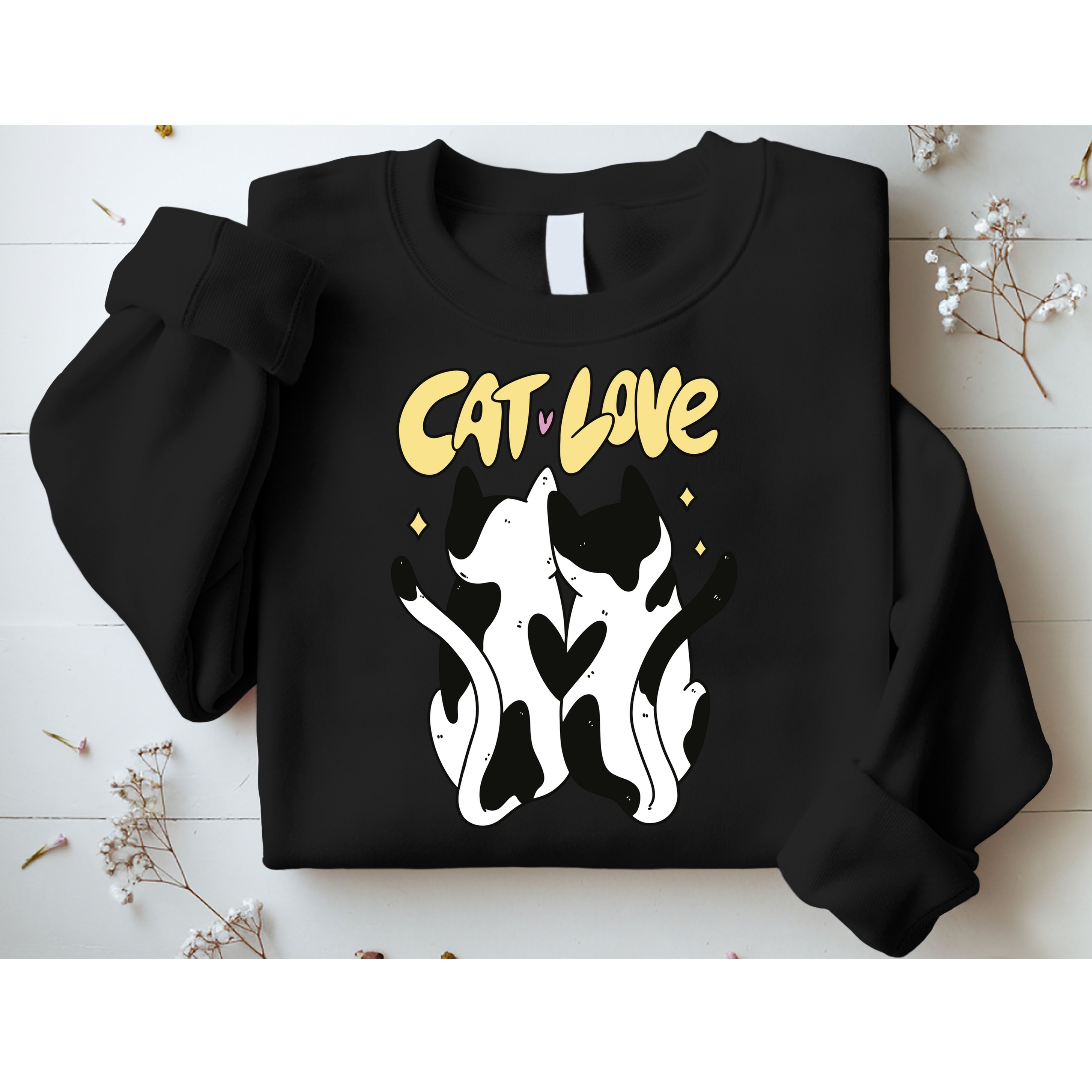Cat Love Cute Gift Sweatshirt