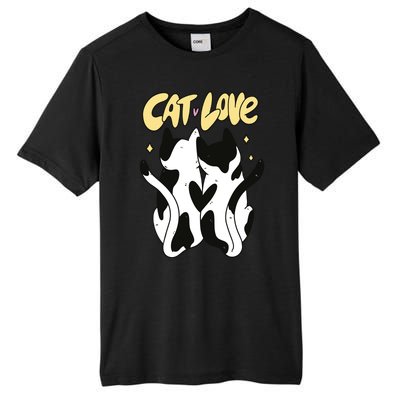 Cat Love Cute Gift Tall Fusion ChromaSoft Performance T-Shirt