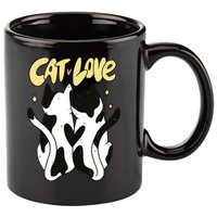 Cat Love Cute Gift 11oz C Handle Ceramic Mug