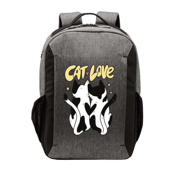 Cat Love Cute Gift Vector Backpack