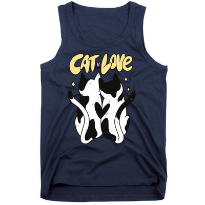 Cat Love Cute Gift Tank Top