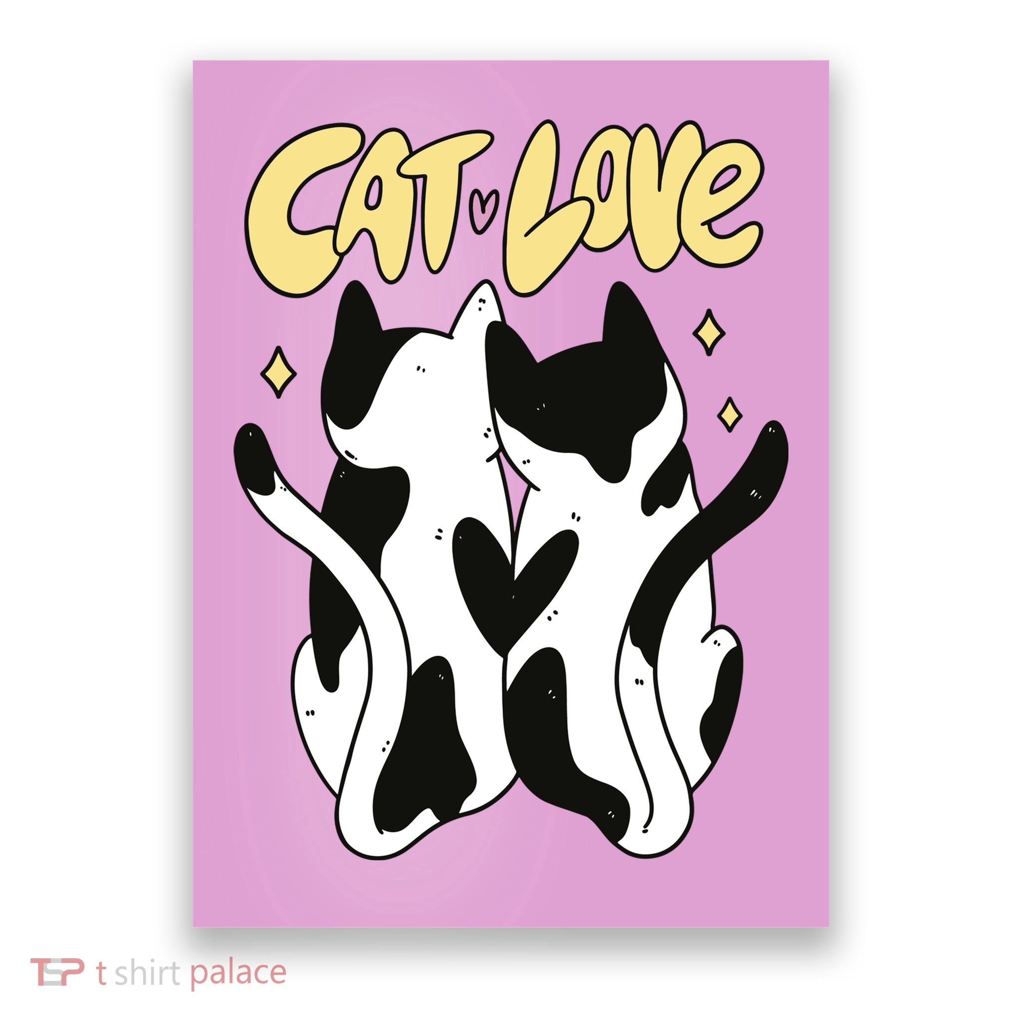 Cat Love Cute Gift Poster