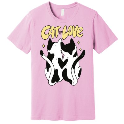 Cat Love Cute Gift Premium T-Shirt