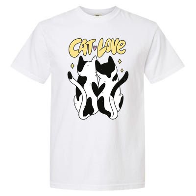 Cat Love Cute Gift Garment-Dyed Heavyweight T-Shirt