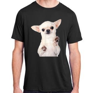 Cute Little Chihuahua Puppy Dog Face For Pet Owners Adult ChromaSoft Performance T-Shirt