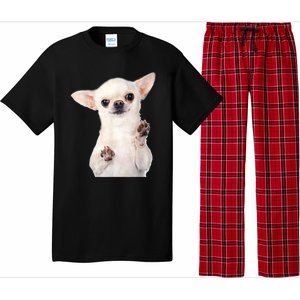 Cute Little Chihuahua Puppy Dog Face For Pet Owners Pajama Set