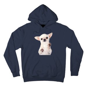 Cute Little Chihuahua Puppy Dog Face For Pet Owners Hoodie