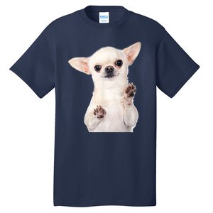 Cute Little Chihuahua Puppy Dog Face For Pet Owners Tall T-Shirt