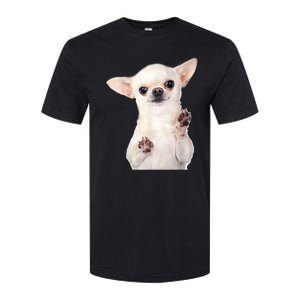 Cute Little Chihuahua Puppy Dog Face For Pet Owners Softstyle CVC T-Shirt