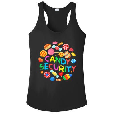 Candy Land Costumes Candy Security Candy Crew Ladies PosiCharge Competitor Racerback Tank