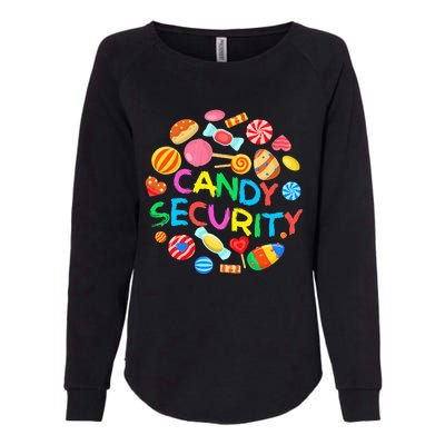 Candy Land Costumes Candy Security Candy Crew Womens California Wash Sweatshirt