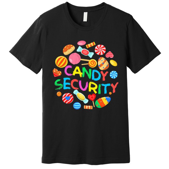 Candy Land Costumes Candy Security Candy Crew Premium T-Shirt