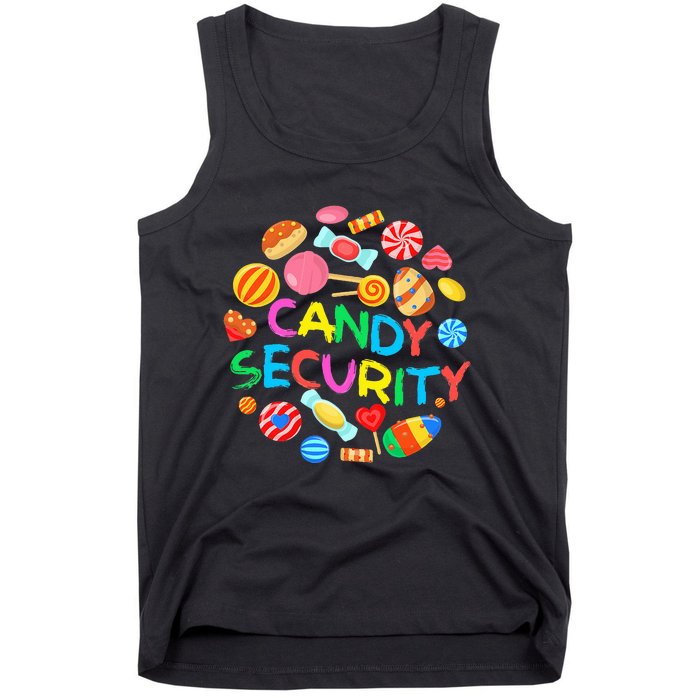 Candy Land Costumes Candy Security Candy Crew Tank Top