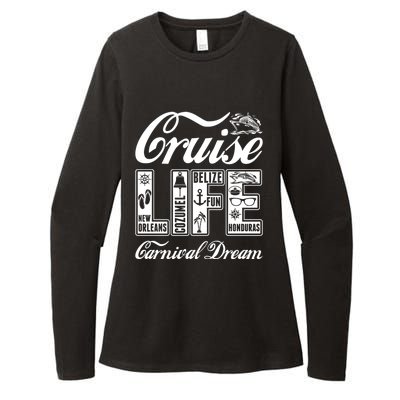 Cruise Life Carnival Dream Gift Womens CVC Long Sleeve Shirt