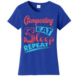 Composting Lovers Composting Eat Sleep Repeat Gift Women's T-Shirt