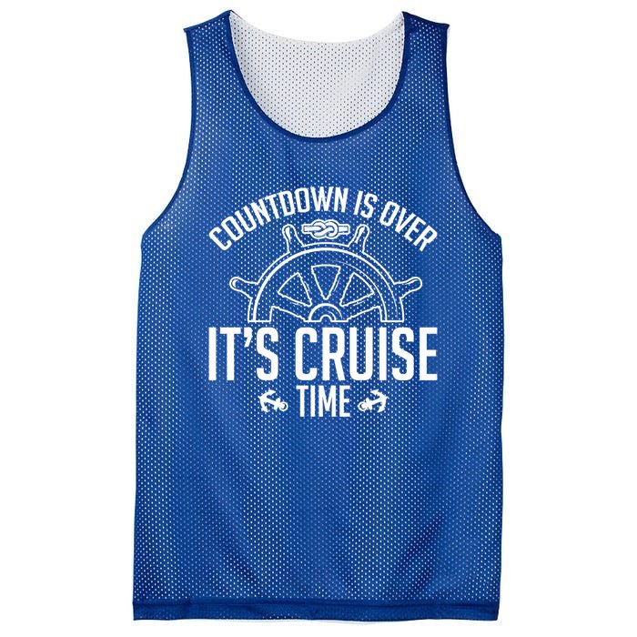 Cruise Lovers Countdown Is Over Its Cruise Time Cruising Meaningful Gift Mesh Reversible Basketball Jersey Tank