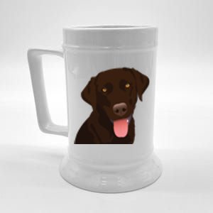 Chocolate Lab Beer Stein