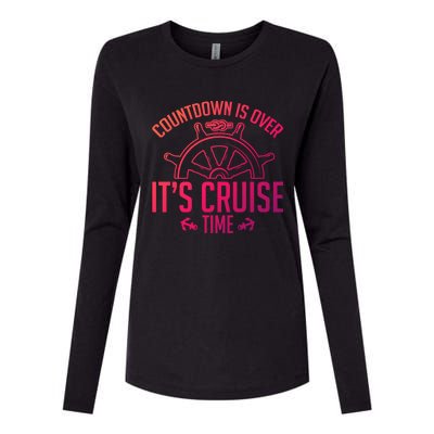 Cruise Lovers Countdown Is Over Its Cruise Time Cruising Meaningful Gift Womens Cotton Relaxed Long Sleeve T-Shirt