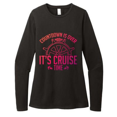 Cruise Lovers Countdown Is Over Its Cruise Time Cruising Meaningful Gift Womens CVC Long Sleeve Shirt