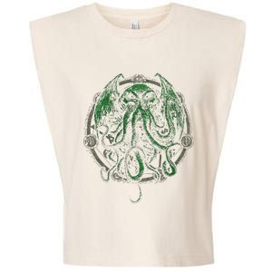 Cthulhu Lovecraft Garment-Dyed Women's Muscle Tee