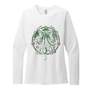 Cthulhu Lovecraft Womens CVC Long Sleeve Shirt