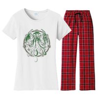 Cthulhu Lovecraft Women's Flannel Pajama Set