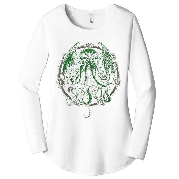 Cthulhu Lovecraft Women's Perfect Tri Tunic Long Sleeve Shirt