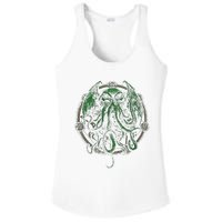 Cthulhu Lovecraft Ladies PosiCharge Competitor Racerback Tank